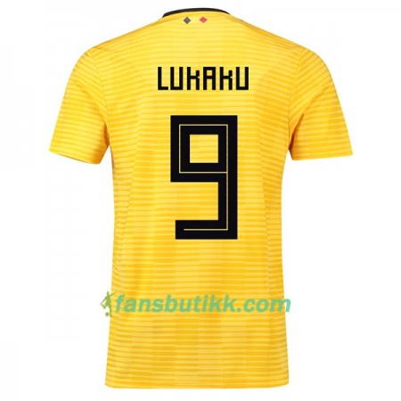 Fotball-VM 2018 Belgia drakt Lukaku 9 Bortetrøye